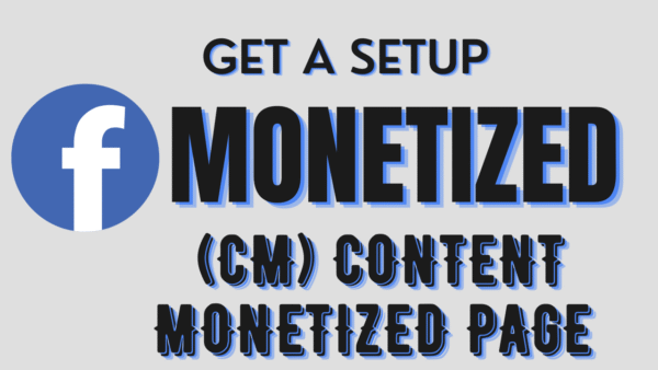 Get a Setup CM FB Page